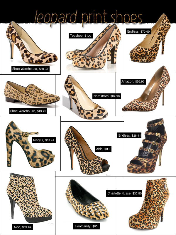 aldo leopard print heels