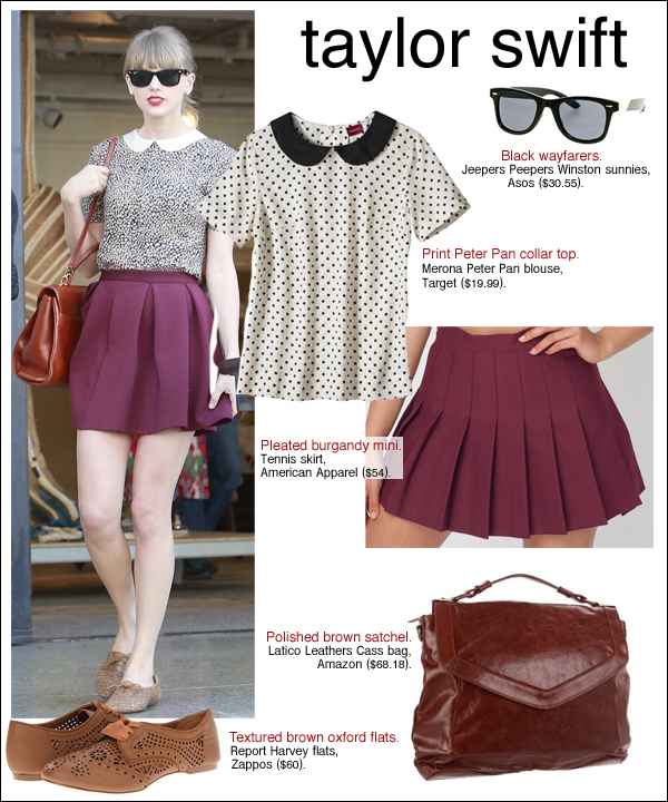 taylor swift style, taylor swift oxfords, taylor swift peter pan collar